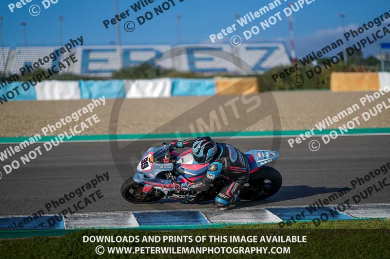 25 to 27th november 2017;Jerez;event digital images;motorbikes;no limits;peter wileman photography;trackday;trackday digital images